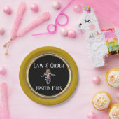 Law & Order Paper Plate ペーパープレート (パーティー)