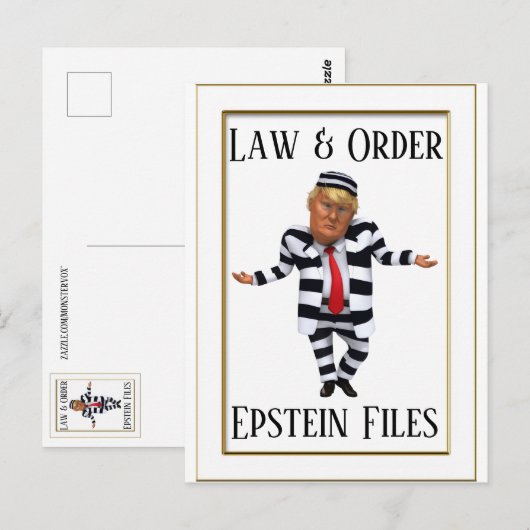 Law & Order Postcard ポストカード (正面/裏面)