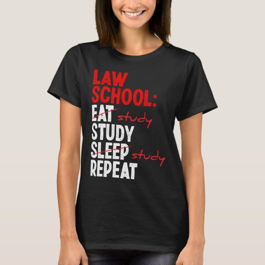 Law School Essentials Law School Gradute Law Tシャツ (正面)