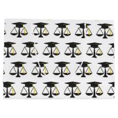 Law School Graduation ラージペーパーバッグ (裏面)