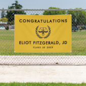 Law School Graduation Party Banner 横断幕 (インサイチュ)