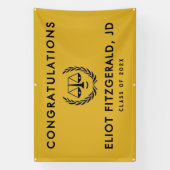 Law School Graduation Party Banner 横断幕 (縦)