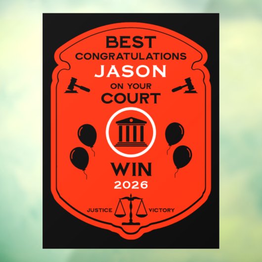 Law Victoryお祝いギフト ウィンドウサイン (シート3)