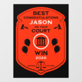 Law Victoryお祝いギフト ウィンドウサイン (シート)