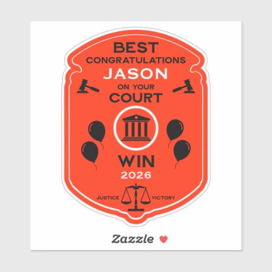 Law Victoryお祝いギフト シール (シート)