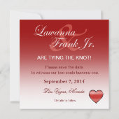 Lawannaラスベガスの大当たりのハートは日付を救います セーブザデート (裏面)