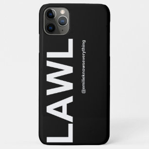 LAWLプレミアム電話ケース iPhone 11 PRO MAXケース