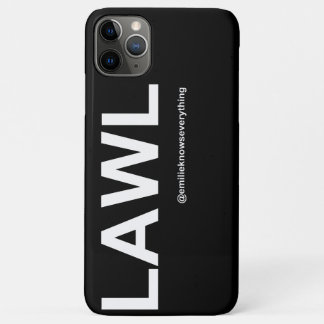 LAWLプレミアム電話ケース iPhone 11 PRO MAXケース