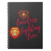 Lawless fighting lion ノートブック (正面)