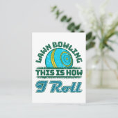 LawnボーリングThis 転が How I  ポストカード (スタンド正面)