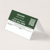 Lawn 気に Thank Thank You Referral Card with Logo (裏面)