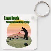Lawn Bowl受賞者のデザイン、キーリング キーホルダー (裏面)