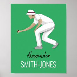 Lawn Bowls ポスター