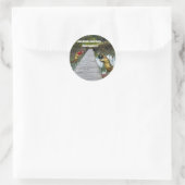 Lawn Bowls Australia Split Happens, Round Stickers ラウンドシール (バッグ)