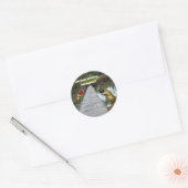 Lawn Bowls Australia Split Happens, Round Stickers ラウンドシール (封筒)