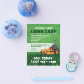 Lawn care grass lawn mower  チラシ (シングル)