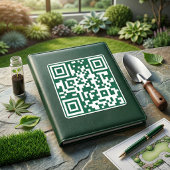 Lawn Care & Landscaping Business, QR Code  スクエアシール