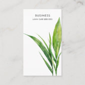 Lawn Care Landscaping Moving Business Service 名刺 (正面)