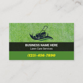 Lawn Care & Landscaping Professional Grass Mowing 名刺