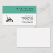 Lawn Care Mowing Gardener 名刺 (正面/裏面)