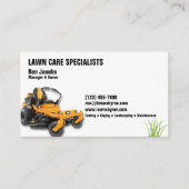 Lawn Care Specialist 名刺 (正面)