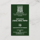 Lawn Care Thank you! Spring Refresh 割引カード (裏面)