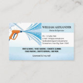 Lawn Care Window Cleaning Service Pressure Washing 名刺 (裏面)