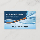 Lawn Care Window Cleaning Service Pressure Washing 名刺 (正面)