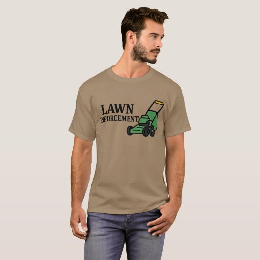 Lawn Enforcement Tシャツ (正面フル)