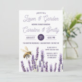 Lawn & Garden Wedding Shower, Bridal Shower 招待状 (スタンド正面)