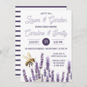 Lawn & Garden Wedding Shower, Bridal Shower 招待状 (正面/裏面)