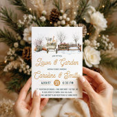 Lawn & Garden Wedding Shower, Bridal Shower 招待状