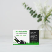 Lawn Mower Grass Professional Green 名刺 (スタンド正面)