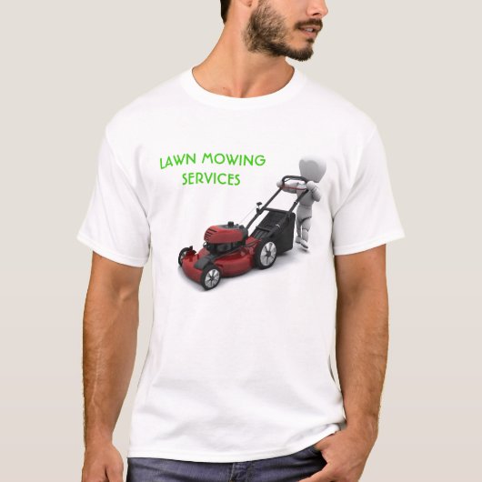 Lawn Mowing CompanyのTシャツ Tシャツ (正面)