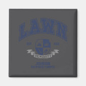 Lawn Mowing Funny Yard Work For Dad Grandpa  マグネット (正面)