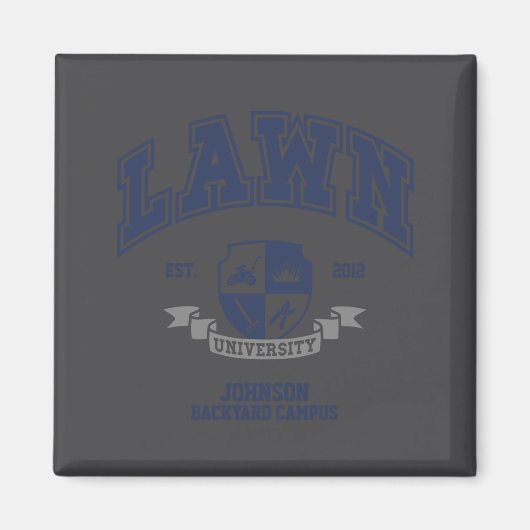 Lawn Mowing Funny Yard Work For Dad Grandpa  マグネット (正面)