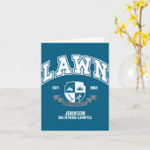 Lawn Mowing Funny Yard Work For Dad Grandpa _1 カード (黄色い花)