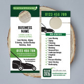 Lawn Mowing & Landscaping Business Marketing ドアノブサイン
