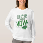 Lawn Mowing Lawn Care Tシャツ (正面)