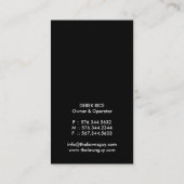 Lawncare名刺 名刺 (裏面)