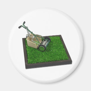 LawnmowerOnTheGrass100711 マグネット