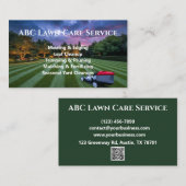Lawnpro プレミアムサービス 名刺 (正面/裏面)