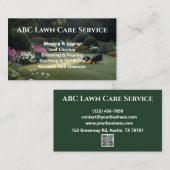 Lawnpro プレミアムサービス 名刺 (正面/裏面)