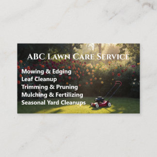 Lawnpro プレミアムサービス 名刺