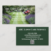 Lawnpro プレミアムサービス 名刺 (正面/裏面)