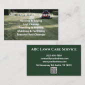 Lawnpro プレミアムサービス 名刺 (正面/裏面)