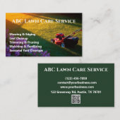 Lawnpro プレミアムサービス 名刺 (正面/裏面)