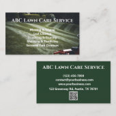 Lawnpro プレミアムサービス 名刺 (正面/裏面)
