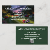 Lawnpro プレミアムサービス 名刺 (正面/裏面)