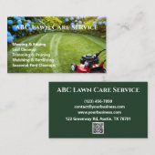 Lawnpro プレミアムサービス 名刺 (正面/裏面)